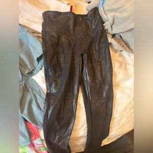 Spanx leather legging